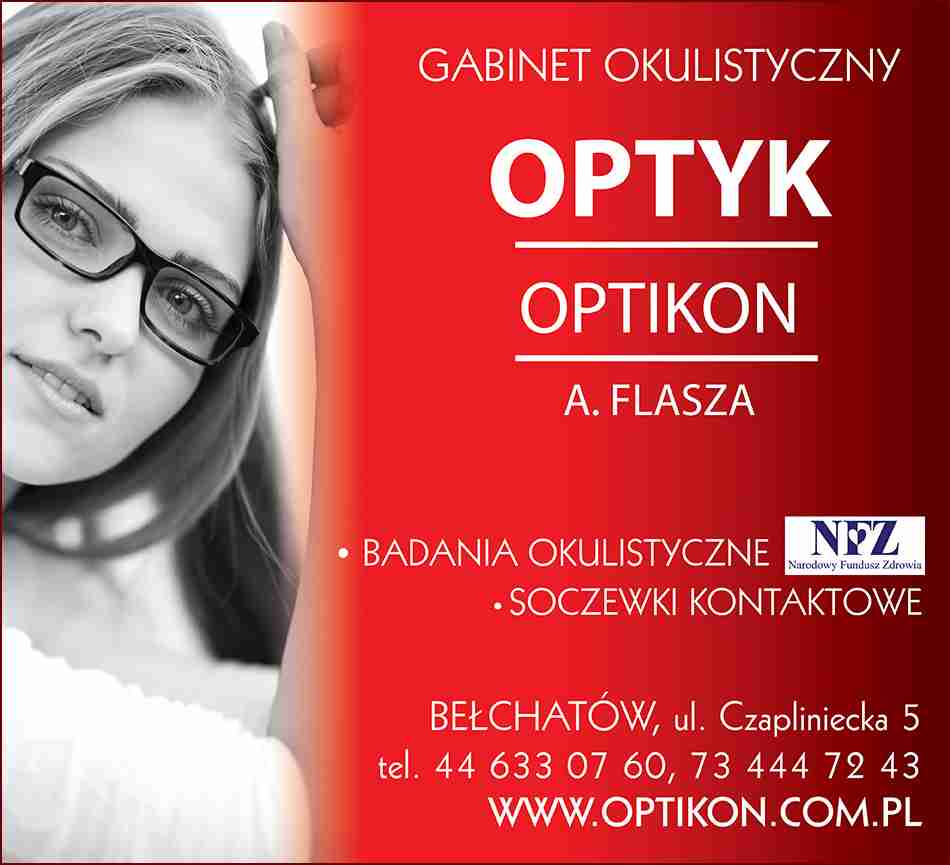 GABINET OKULISTYCZNY OPTIKON Anna Flasza - okulista BEŁCHATÓW okulista BEŁCHATÓW